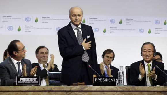 COP21: Laurent Fabius presentó documento para acuerdo climático