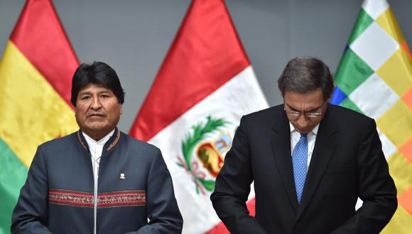 La amistad de Vizcarra con Evo Morales, no impidió que el Perú mantuviera distancia respecto al asilo mexicano del renunciante presidente boliviano. (Foto: GEC)
