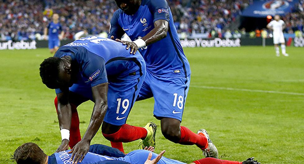 Francia liquidó el partido ante Islandia en el primer tiempo con cuatro golazos. (Foto: EFE)
