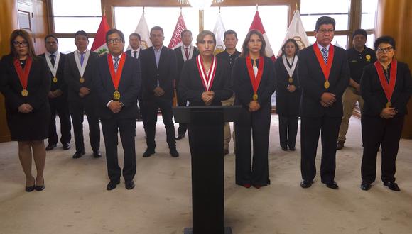 La fiscal de la Nación, Patricia Benavides, hizo un balance de su primer año de gestión al frente del Ministerio Público. (Foto: Ministerio Público)