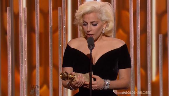 Globos de Oro: Lady Gaga ganó por "American Horror Story"