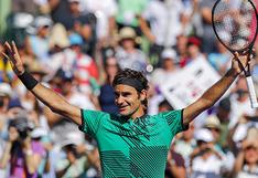 Roger Federer despide fácilmente a Juan Martín del Potro del Masters 1.000 de Miami