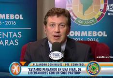Copa Libertadores: Conmebol da fecha para que final se juegue al estilo Champions League