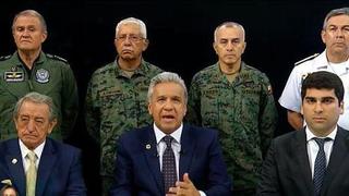 Moreno traslada la sede del Gobierno a Guayaquil y acusa a Maduro y Correa de querer desestabilizar a Ecuador
