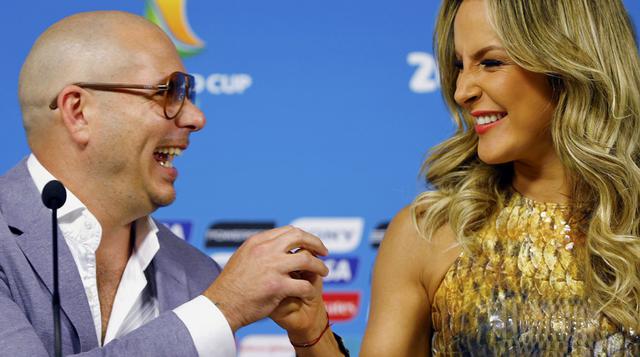 Pitbull defendió en Brasil su canción oficial del Mundial 2014 - 1
