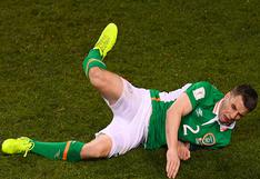 YouTube: irlandés Seamus Coleman sufrió terrible lesión en las Eliminatorias Rusia 2018