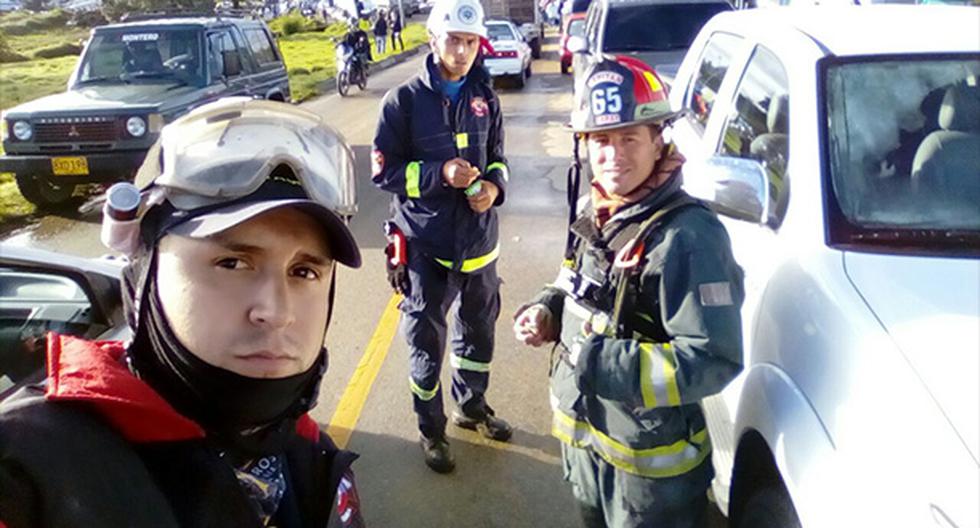 Bombero peruano ayudó en rescate de sobrevivientes del avión del Chapecoense. (Foto: bomberosperu.gob.pe)