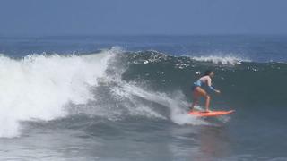 Vania Torres logró el tercer lugar en campeonato mundial virtual de SUP Surf