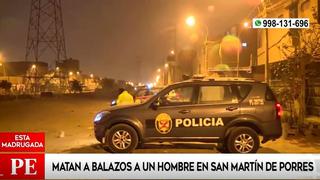 Hombre es asesinado de 15 balazos en San Martín de Porres