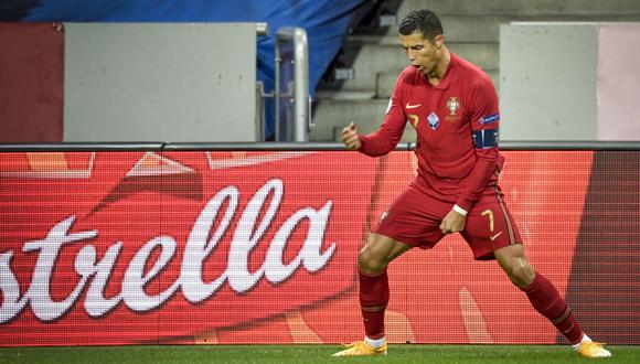 Cristiano Ronaldo superó los 101 goles con Portugal este martes | Foto: EFE
