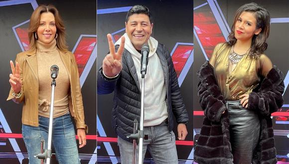 Así anunciaron las figuras de la TV el regreso del programa de canto "La Voz Perú". (Foto: Latina)