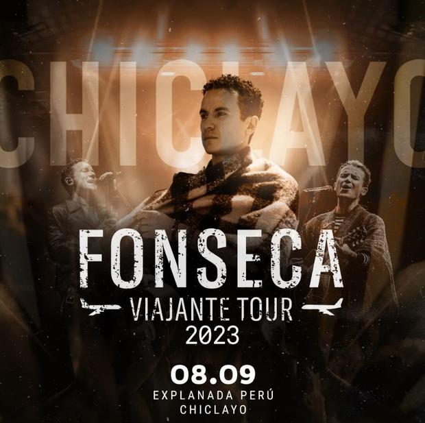 Fonseca ofrecerá concierto en Chiclayo fecha, cómo y dónde comprar
