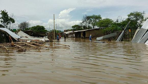 Piura: lluvias hacen colapsar 150 viviendas en Chulucanas