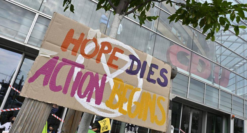 Activistas por el cambio climático en Berlín. (Foto: John MACDOUGALL / AFP)