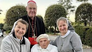 Las últimas fotos de Benedicto XVI antes de su muerte: lucía delgado y demacrado