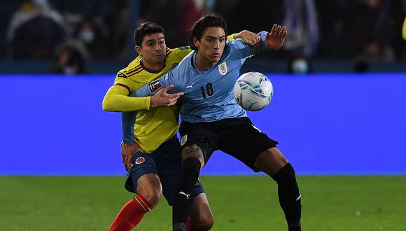 Colombia empató 0-0 contra Uruguay en Montevideo. El equipo de Reinaldo Rueda saca un valioso empate en la fecha 11 de las Eliminatorias. (Foto: AFP)