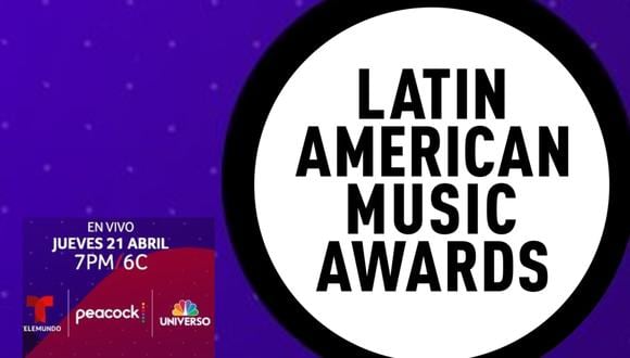 Latin American Music Awards, en vivo: cómo votar, horarios, dónde verlo y quiénes son los nominados. FOTO: @LatinAMAs