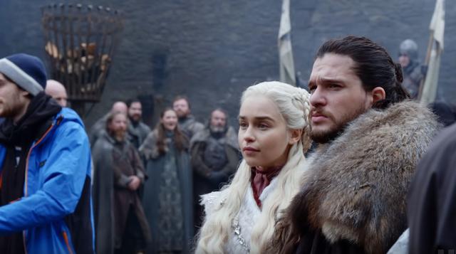 HBO compartió el detrás de cámaras del primer capítulo de la última temporada de "Game of Thrones". (Foto: HBO)