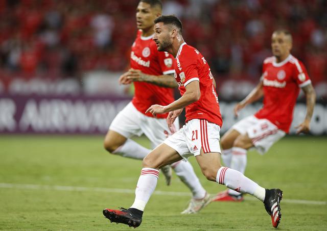 Internacional vs. U. de Chile: con Paolo Guerrero, las mejores postales del partido de Copa Libertadores. (Foto: Agencias)