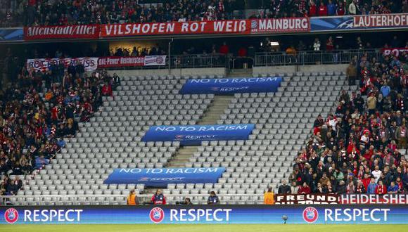 Así luce tribuna del Allianz Arena tras sanción de la UEFA