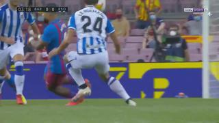 Memphis Depay y su fantástico lujo durante el Barcelona vs. Real Sociedad por LaLiga | VIDEO
