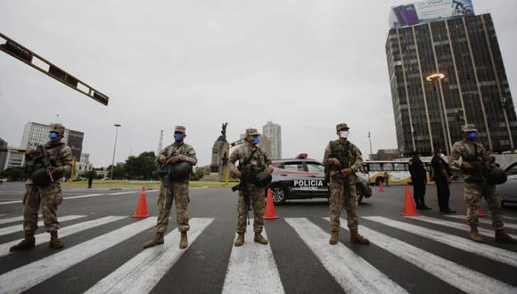 Trabajo conjunto de las Fuerzas Armadas (FF.AA.) y la Policía Nacional del Perú (PNP) continuará por 45 días más. (Foto: GEC)