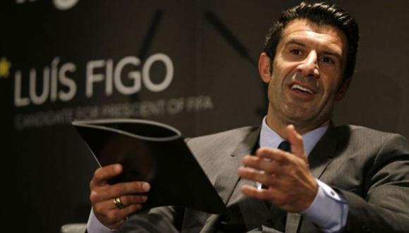FIFA: Luis Figo mostró su apoyo a la candidatura de Infantino