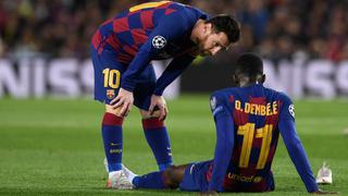 FC Barcelona: Dembelé, cada vez mejor, ya entrena en la Ciudad Deportiva de Cataluña