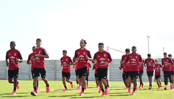 Selección peruana Sub-23 se alista con todo en Venezuela para el debut contra Chile en el Preolímpico. (Foto: FPF)