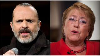 Hijo de Bachelet dice que Miguel Bosé debe de tener algún "trastorno o problema"