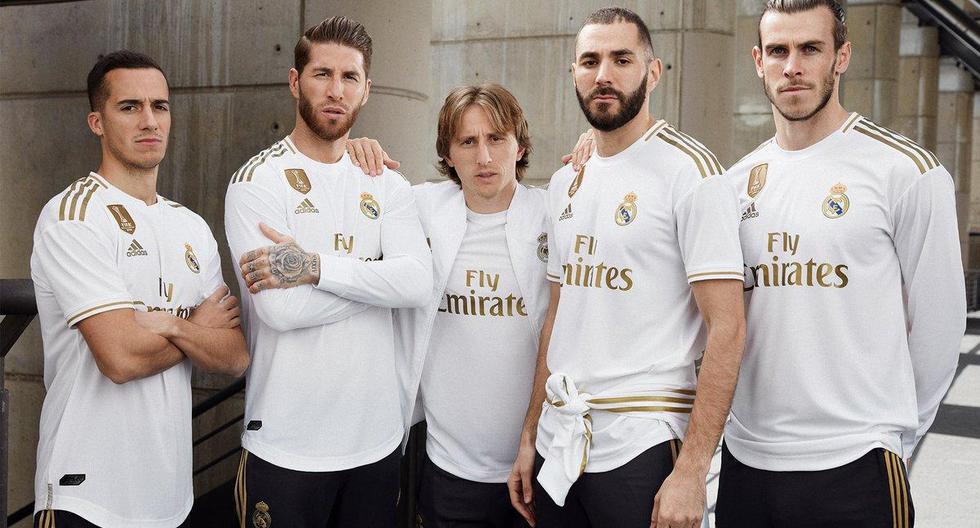 Desde la temporada 2011/12 el Real Madrid no lucía el dorado en la camiseta blanca. | Foto: @realmadrid