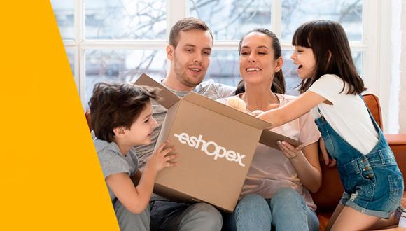 Realiza tus compras en Eshopex de manera rápida y segura. Además, obtén un envío gratis.