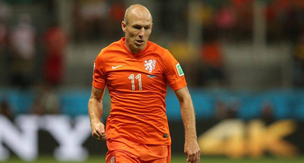 Robben lamentó no jugar la final mañana con Alemania. (Foto: Getty Images for Sony)