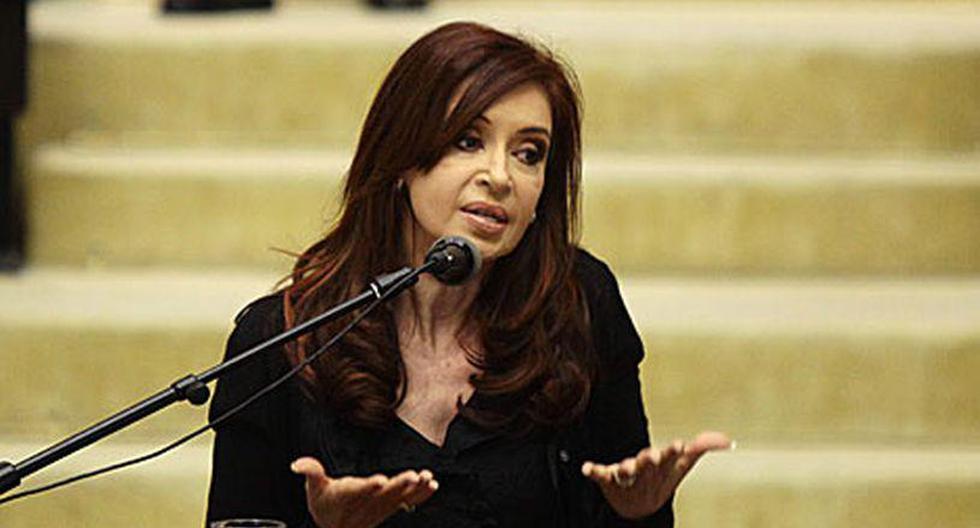 La ex mandataria y actual senadora de Argentina, Cristina Fernández. (Foto: EFE)
