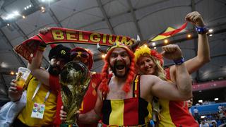 Bélgica vs. Japón: el color, la belleza y fiesta en el partido de octavos de final