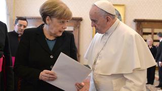 La frase del Papa sobre Europa que provocó el enfado de Merkel