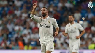 Real Madrid vs. Getafe: Carvajal anotó el 1-0 con un excelente cabezazo | VIDEO