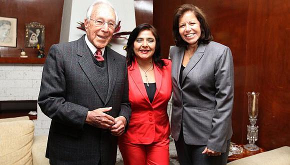 Ana Jara se reunió con Luis Bedoya y Lourdes Flores