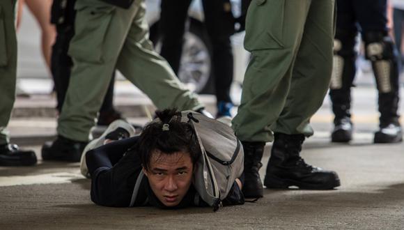 "Los hongkoneses seguirán encontrando formas de resistir". (Photo by DALE DE LA REY / AFP)