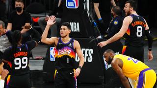 Suns vapuleó a Lakers y sacó ventaja 3-2 en la serie de primera ronda de PlayOffs