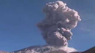 Volcán Ubinas emitió 15 millones de metros cúbicos en dos años