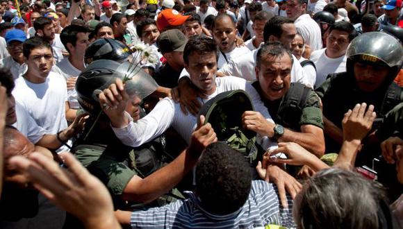 Leopoldo López es víctima de "represión brutal", afirma Machado