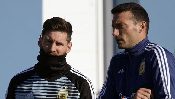 Lionel Scaloni no participó en la fecha doble con la selección de Argentina (Foto: AFP)