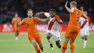 Perú perdió 2-1 ante Holanda en Ámsterdam por amistoso internacional