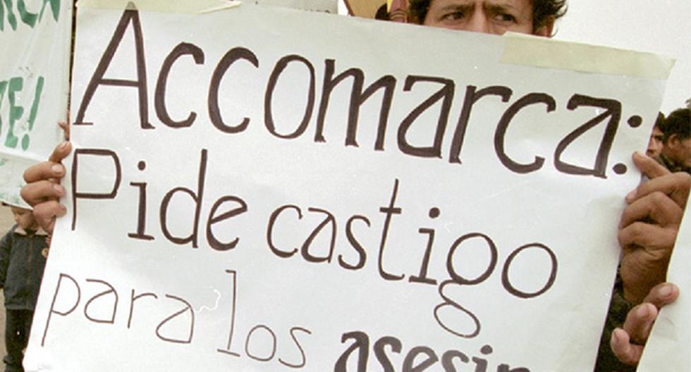 Los principales responsables de la matanza de Accomarca fueron condenados a penas de entre 23 y 25 años de prisión. (Foto: Agencia Andina)