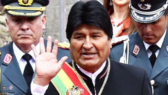Evo Morales felicita a países en contra de intervención en Venezuela. (AFP)