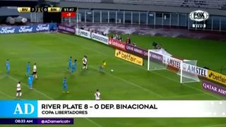 Copa Libertadores: River sumó séptima goleada a favor con más de seis tantos de diferencia