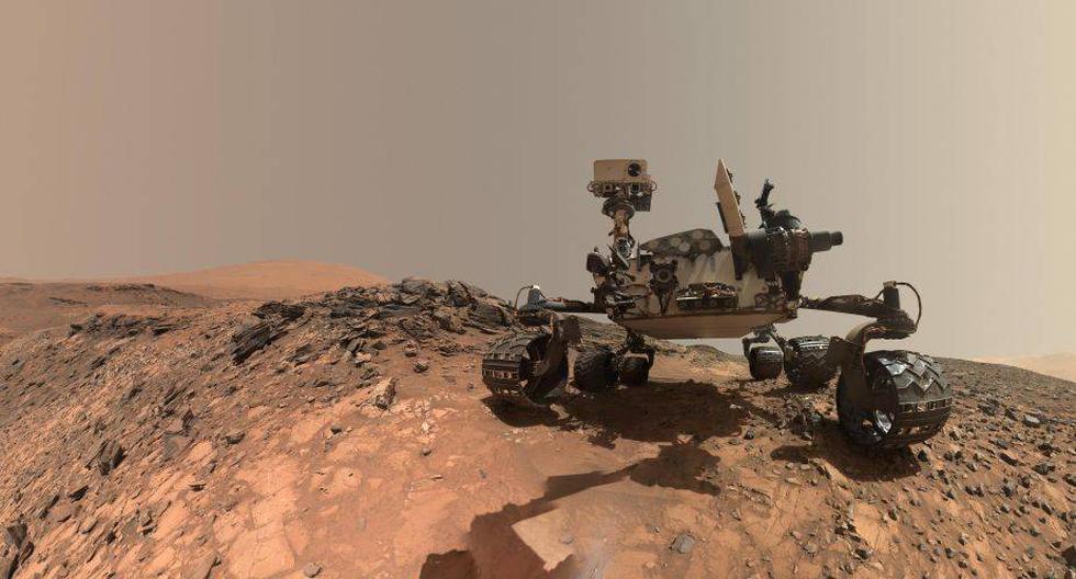 Datos recopilados por _Curiosity_ revelan que hace miles de millones de años, un lago de agua dentro del cráter Gale en Marte contenía todos los ingredientes necesarios para la vida.  (Fuente: EFE)