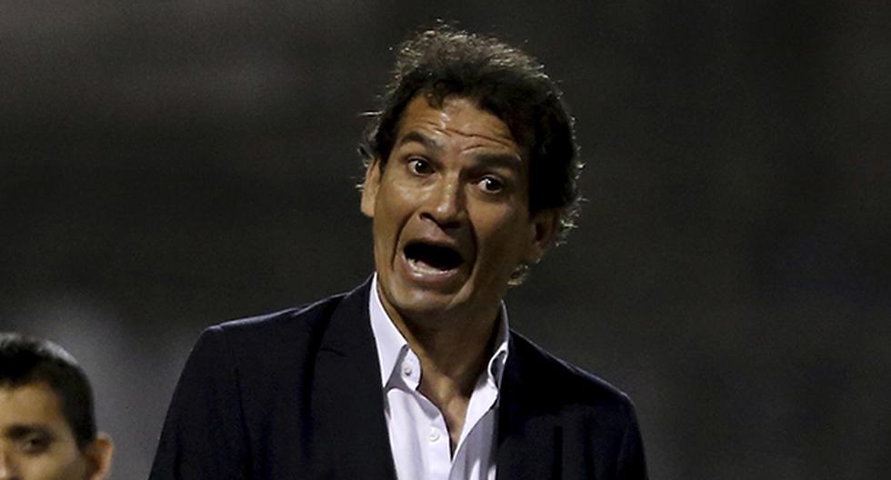 Franco Navarro, técnico de César Vallejo, se refirió a la crítica que le hizo el periodista Daniel Peredo sobre su eliminación de la Copa Libertadores (Foto: Getty Images)