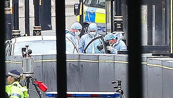 Atropello frente a Parlamento británico es un acto terrorista. (Foto: AFP)